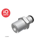 CPC CPC - LC24004BSPT / LCD24004BSPT | Coupling Insert | Chrome-plated brass | 1/4" BSPT Pipe Thread
