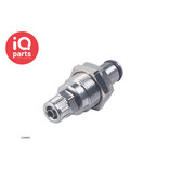 CPC CPC - LC40004 / LCD40004 | Coupling Insert | Panel mount | PTF Nut 6,4 mm (1/4") OD / 4,3 mm (0.17") ID