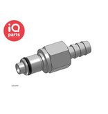 CPC CPC - LC22005 / LCD22005 | Coupling Insert | Chrome-plated brass | Hose barb 7,9 mm (5/16")