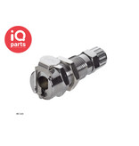 CPC CPC - MC1204 / MCD1204 | Coupling Body | Panel mount | PTF Nut 6,4 mm (1/4") OD / 4,3 mm (.17") ID