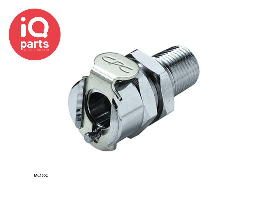 MC1502 / MCD1502 | Coupling Body | Panel mount | Male thread 1/8" NPT