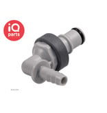 CPC CPC - NS4D23004 | NS4 Stecker | 90º Schlauchanschluß 6,4 mm