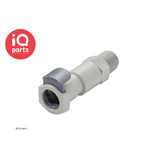 CPC CPC - EFCD10412 | In-line Coupling Body | Polypropylene | 1/4" NPT pipe thread