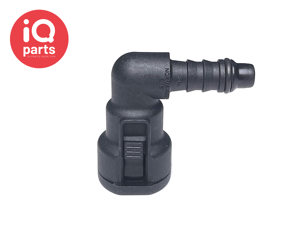 NORMAQUICK® S Quick Connector 90° NW5/16" - 6 mm