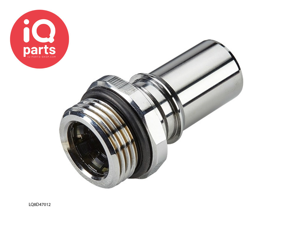 LQ8D47012 | Coupling Insert | Chrome-plated brass | 3/4" G male thread