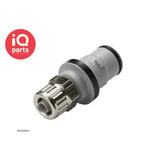 CPC CPC - NS2D200412 | NS212 Stecker | Polypropylen | PTF Klemmring 6,4 mm AD / 4,3 mm ID