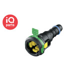 NORMA NORMAQUICK® S Quick Connector 90° NW3/8" - 6 mm
