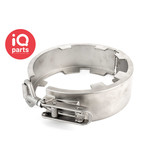 IQ-Parts Storz Safety clamp for Storz couplings with twist protection | Stainless Steel W4 (AISI 304)