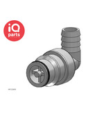 CPC CPC - HFC23835 / HFCD23835 | Elbow Coupling Insert | Polysulfone | 12,7 mm (1/2") Hose barb