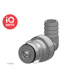 CPC CPC - HFC23835 / HFCD23835 | Elbow Coupling Insert | Polysulfone | 12,7 mm (1/2") Hose barb