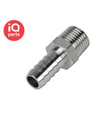IQ-Parts IQ-Parts Brass hose connector Nickel-Plated