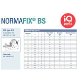 NORMA Normafix Befestigungsschelle BSL Typ 510 - DIN 72571 - W1 - für 1 Rohr