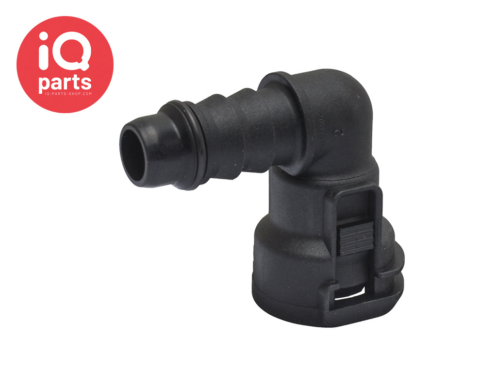 NORMAQUICK® S Quick Connector 90° NW3/8" - 8 mm