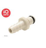 CPC CPC - PMC220412 / PMCD220412 | In-line Coupling Insert | Polypropylene | Hose barb 6,4 mm (1/4")