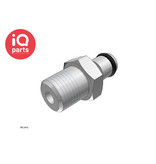 CPC CPC - MC2402 / MCD2402 | Stecker | Messing  verchromt | 1/8" NPT Außengewinde