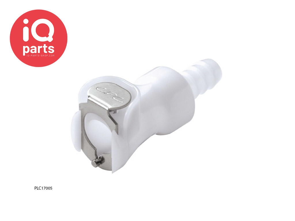 PLC17005 / PLCD17005 | Coupling body | Acetal | Hose barb 7,9 mm (5/16")