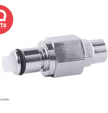 IQ-Parts IQP - VCL20004 / VCLD20004 | Stecker | Messing verchromt |  PTF Klemmring 6,4 mm AD / 4,3 mm ID