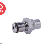 IQ-Parts IQP - VCL20004 / VCLD20004 | Stecker | Messing verchromt |  PTF Klemmring 6,4 mm AD / 4,3 mm ID