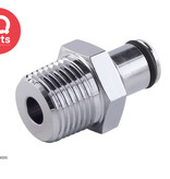 IQ-Parts IQ-Parts - VCL24006BSPT / VCLD24006BSPT | Coupling Insert | Chrome-plated brass | 3/8" BSPT Pipe Thread