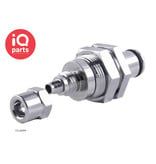 IQ-Parts IQ-Parts - VCL40006 / VCLD40006 | Stecker | Plattenmontage |  PTF Klemmring 9,5 mm AD / 6,4 mm ID