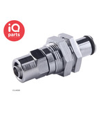 IQ-Parts IQ-Parts - VCL40006 / VCLD40006 | Insteeknippel | Plaatmontage | PTF Klemring 9,5 mm OD / 6,4 mm ID