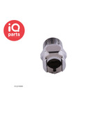 IQ-Parts IQP - VCL10006 / VCLD10006 | Coupling Body | Chrome-plated brass | 3/8" NPT Pipe Thread