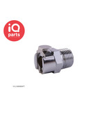 IQ-Parts IQP - VCL10006BSPT / VCLD10006BSPT | Kupplung | Messing verchromt | 3/8" BSPT Außengewinde