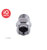 IQ-Parts IQP - VCL10006BSPT / VCLD10006BSPT | Kupplung | Messing verchromt | 3/8" BSPT Außengewinde