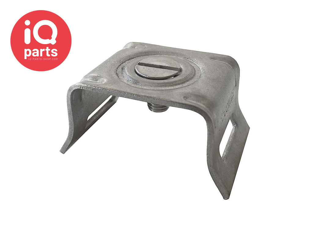 Dimple-Mounting Brackets with flared legs H435 - AISI 304