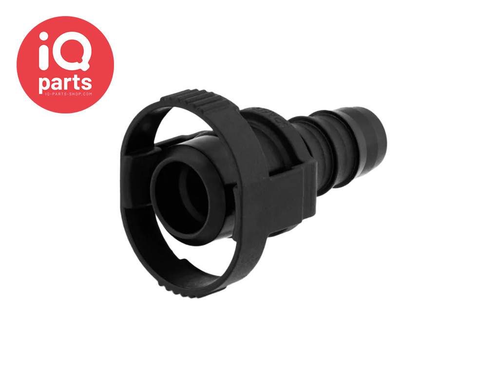 NORMAQUICK® V2 straight Quick Connector 0° NW12 - 12 mm - FPM/HNBR