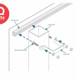 IQ-Parts IQ-Parts Quadratischen Verkehrsschild Clip (SDC) | W4 | unlackiert