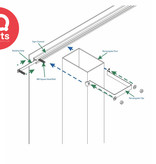 IQ-Parts IQ-Parts Rectangular Traffic Sign Clip (RDC) | W4 | painted