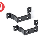 IQ-Parts IQ-Parts UNI-Clamp Halterung | Aluminium | Schwarz (RAL 9005)