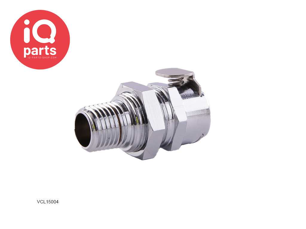 VCL15004 / VCLD15004 | Coupling Body | Panel mount | 1/4" NPT Pipe Thread