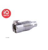 IQ-Parts IQ-Parts - VCL13004 / VCLD13004 | Snelkoppeling | Verchroomd messing | PTF Klemring 6,4 mm OD / 4,3 mm ID