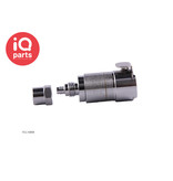 IQ-Parts IQ-Parts - VCL13004 / VCLD13004 | Coupling Body | Chrome-plated brass | PTF Nut 6,4 mm (1/4") OD / 4,3 mm (0.17") ID