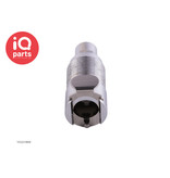 IQ-Parts IQ-Parts - VCL13004 / VCLD13004 | Coupling Body | Chrome-plated brass | PTF Nut 6,4 mm (1/4") OD / 4,3 mm (0.17") ID