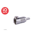 IQ-Parts IQ-Parts - VCL17004 / VCLD17004 | Coupling Body | Chrome-plated brass | Hose barb 6,4 mm (1/4")