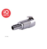 IQ-Parts IQ-Parts - VCL17006 / VCLD17006 | Snelkoppeling | Verchroomd messing | slangpilaar 9,5 mm