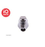 IQ-Parts IQP - VCM1002BSPT / VCMD1002BSPT | Kupplung | Messing verchromt | 1/8" BSPT Außengewinde