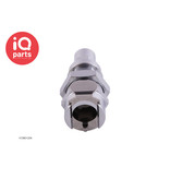 IQ-Parts IQ-Parts - VCM1204 / VCMD1204 | Snelkoppeling | plaatmontage | PTF Klemring 6,4 mm OD / 4,3 mm ID