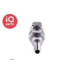 IQ-Parts IQ-Parts - VCM1604 / VCMD1604 | Coupling Body | Panel mount | Hose barb 6,4 mm (1/4")