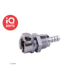 IQ-Parts IQ-Parts - VCL16004 / VCLD16004 | Coupling Body | Panel mount | Hose barb 6,4 mm (1/4")