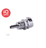 IQ-Parts IQ-Parts - VCL16004 / VCLD16004 | Coupling Body | Panel mount | Hose barb 6,4 mm (1/4")