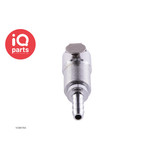IQ-Parts IQ-Parts - VCM1703 / VCMD1703 | Snelkoppeling | Verchroomd messing | slangpilaar 4.8 mm