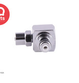 IQ-Parts IQ-Parts - VCM21025 / VCMD21025 | Stecker 90º | Messing verchromt |  PTF Klemmring 4.0 mm AD / 2.5 mm ID