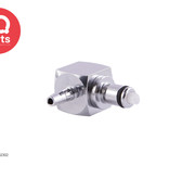 IQ-Parts IQ-Parts - VCM2302 / VCMD2302 | Elbow Coupling Insert | Chrome-plated brass | Hose barb 3.2 mm (1/8")