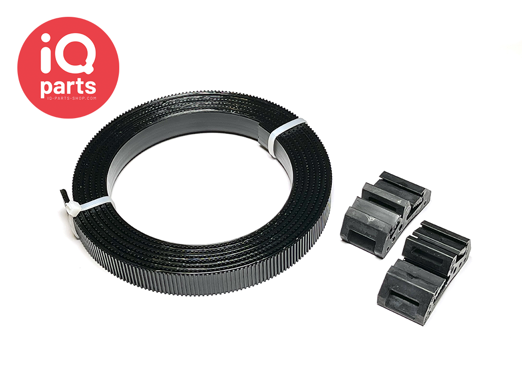 Hcl Fasteners HC-70-PA66-BK, Hose Clamp