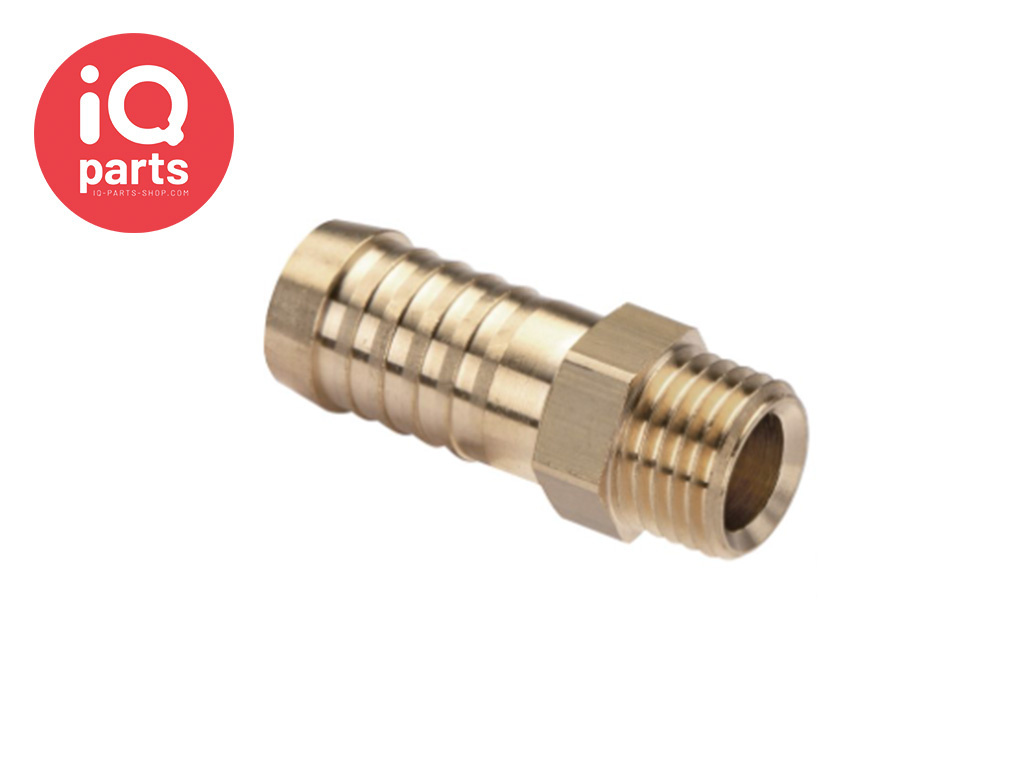 Brass hose connector | metric thread | PN 16