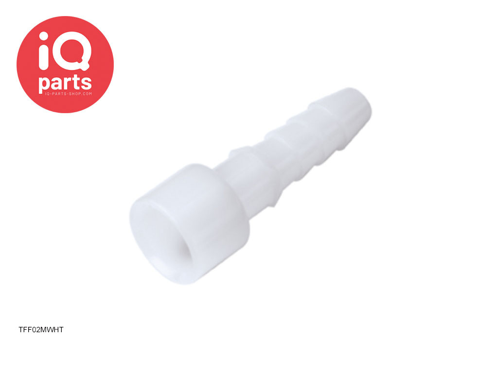 TFF02MWHT / TFFD02MWHT | Coupling Body | Acetal | 3.2 mm (1/8") Hose barb